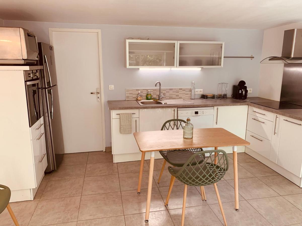Appartement Independant Avec Jardin Et Acces Piscine Nîmes Dış mekan fotoğraf